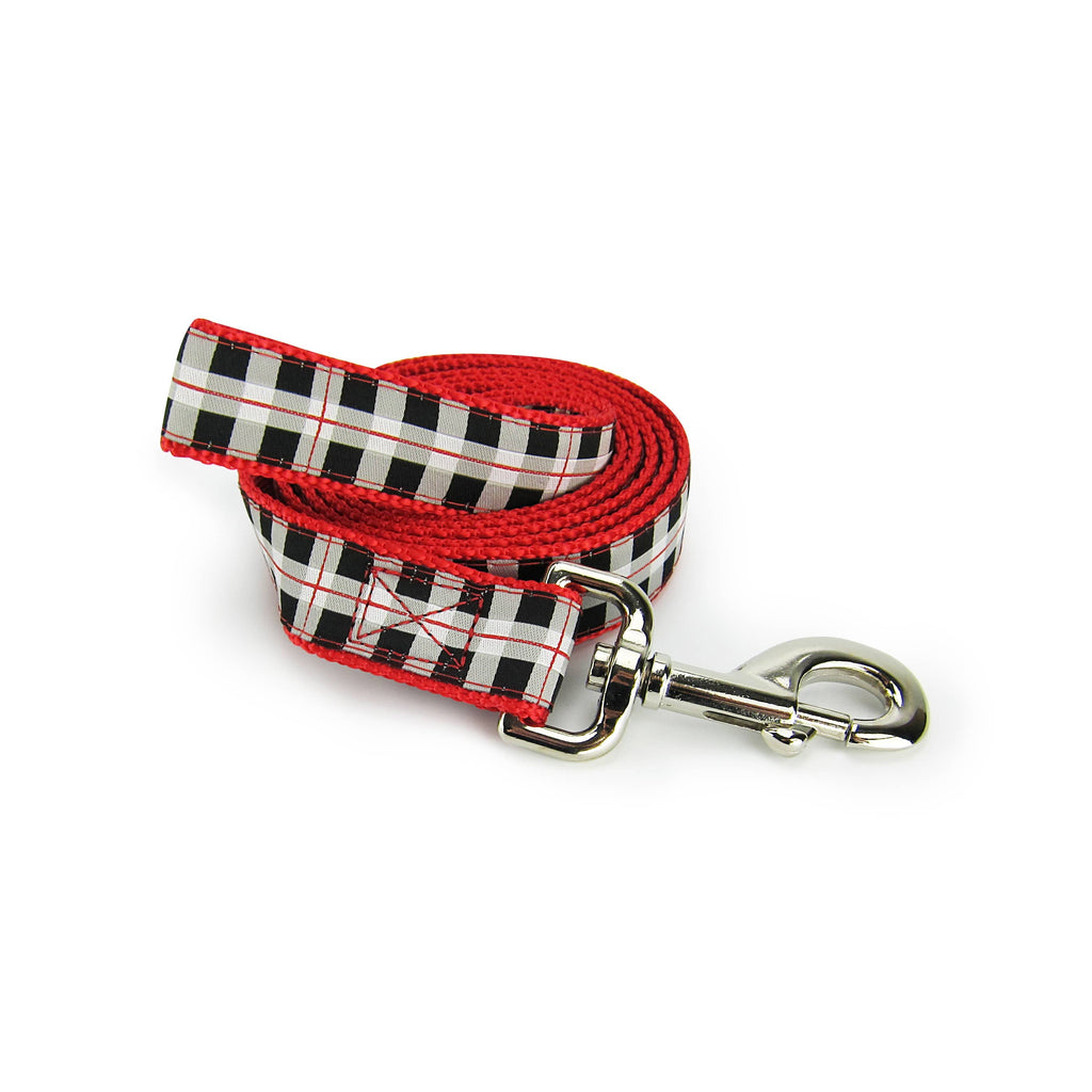 vintage plaid dog leash