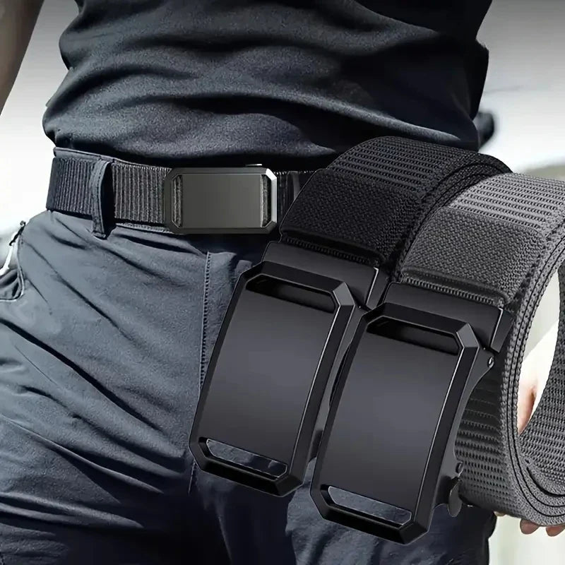 Automatic Tactical Canvas Belt - Cargo's Cargo