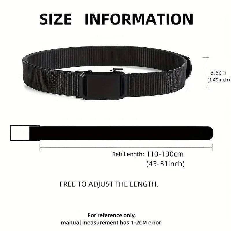 Automatic Tactical Canvas Belt - Cargo's Cargo