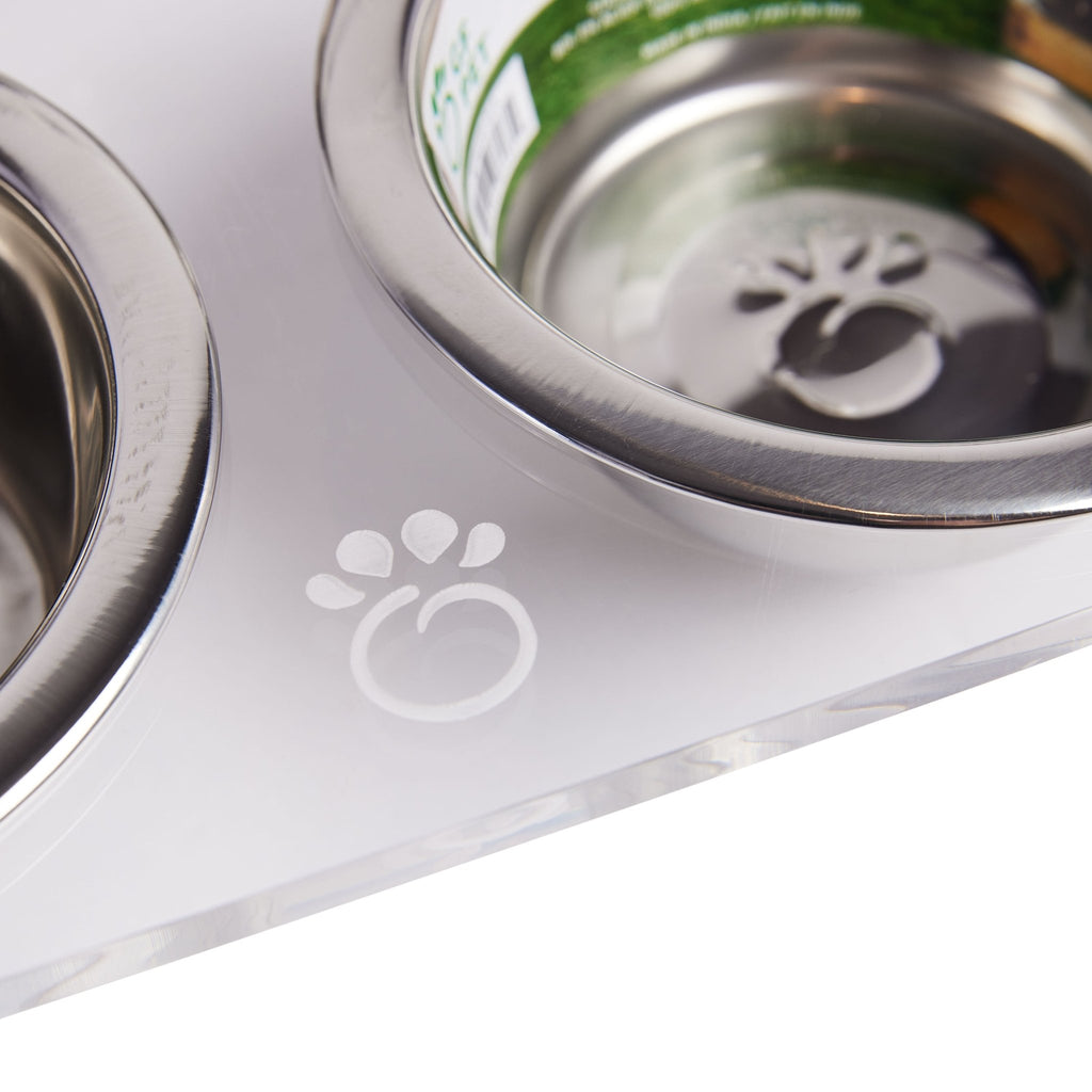 Acrylic Double Bowls - Cargo's Cargo