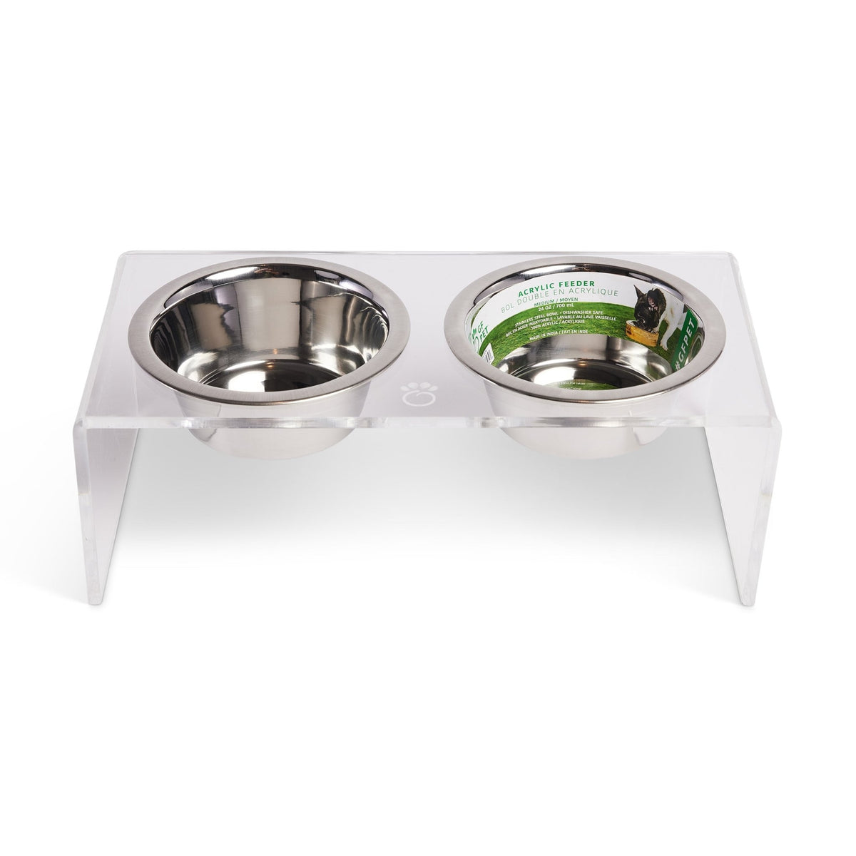 Acrylic Double Bowls - Cargo's Cargo