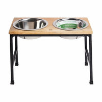 Elevated Bowls - Wood & Metal - Cargo's Cargo