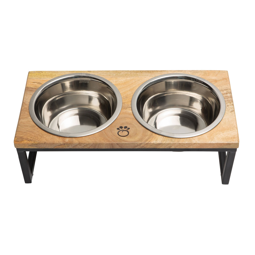 Elevated Bowls - Wood & Metal - Cargo's Cargo