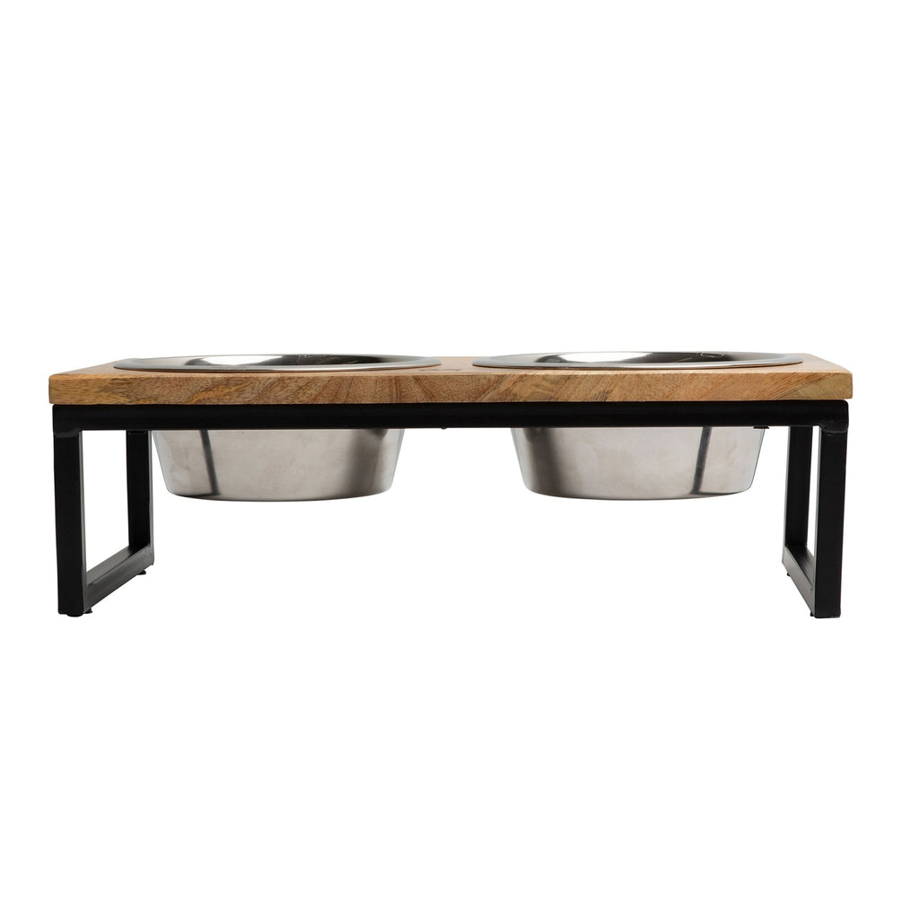 Elevated Bowls - Wood & Metal - Cargo's Cargo