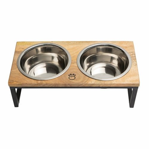 Elevated Bowls - Wood & Metal - Cargo's Cargo