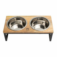 Elevated Bowls - Wood & Metal - Cargo's Cargo