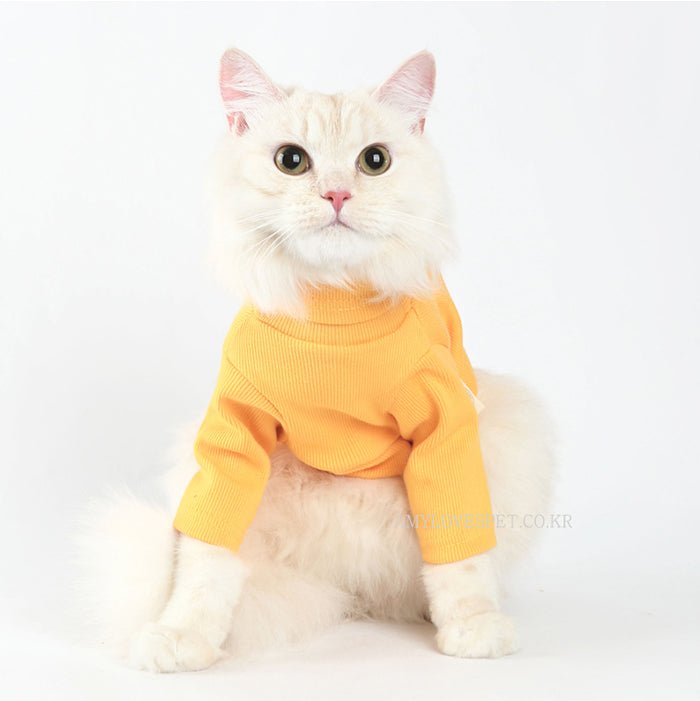 Label Turtleneck Yellow - Cargo's Cargo