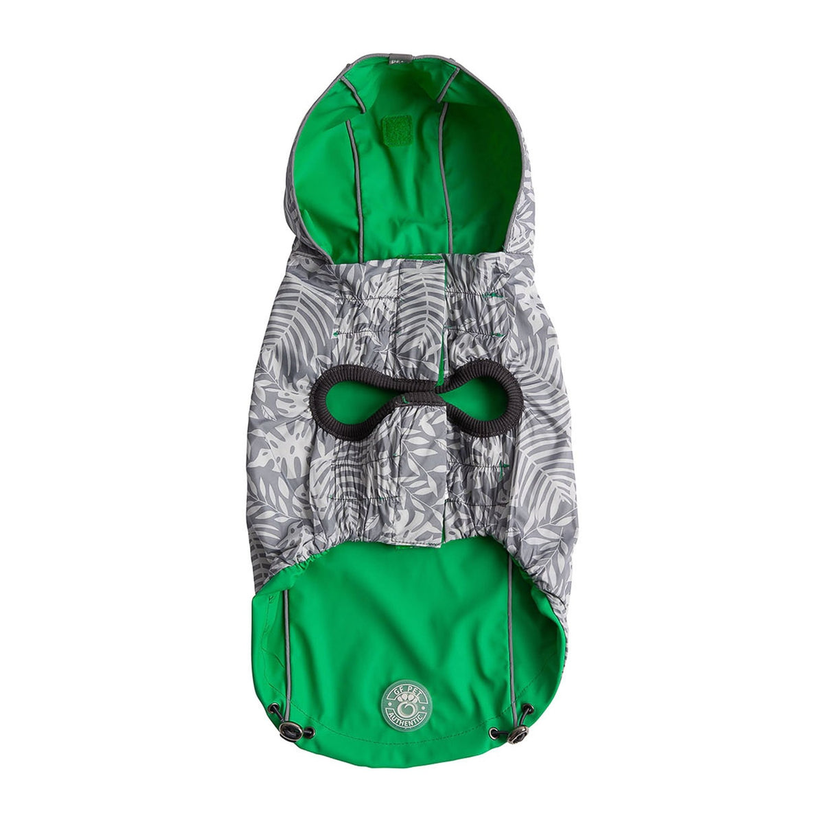og raincoat - reversible, green
