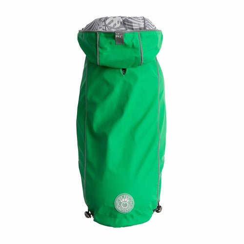 og raincoat - reversible, green