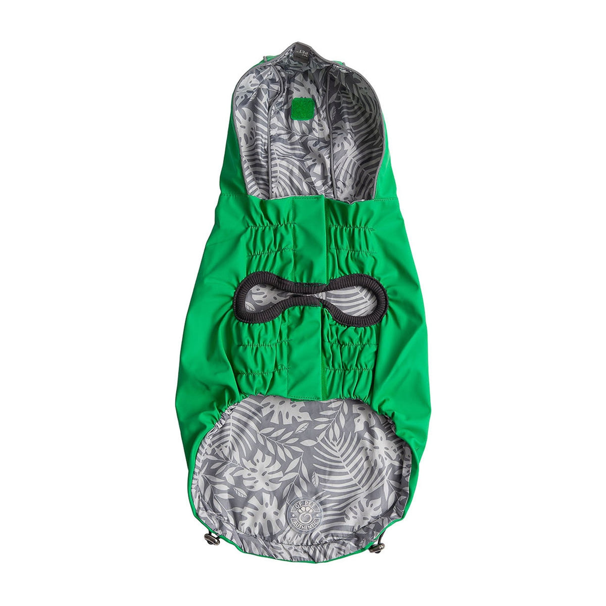 og raincoat - reversible, green