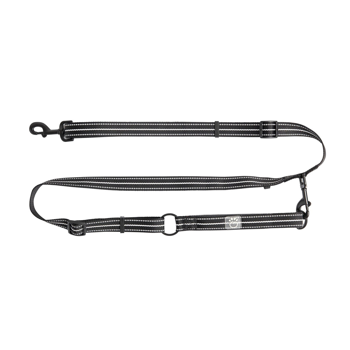 Reflective Leash - Black - Cargo's Cargo