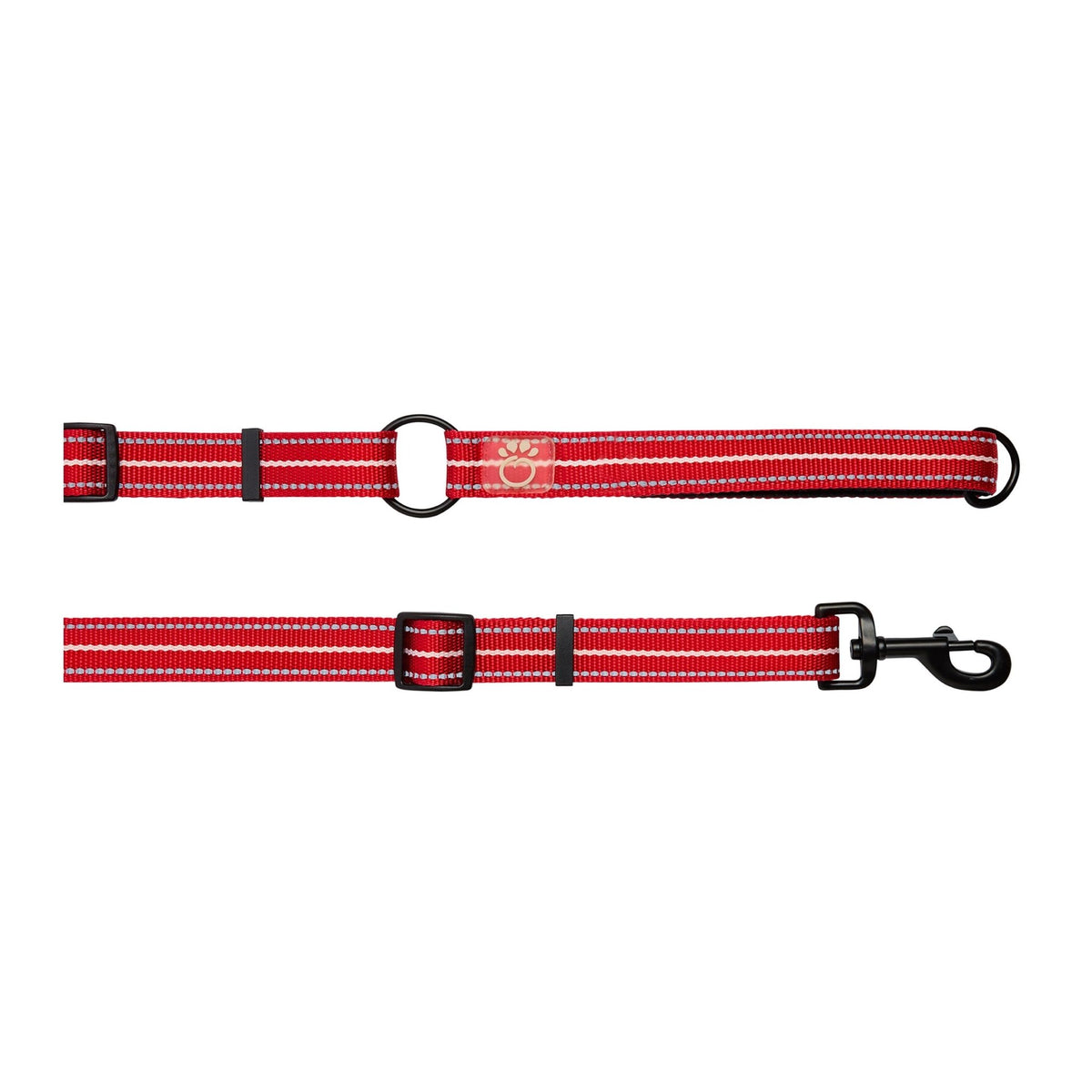 Reflective Leash - Red - Cargo's Cargo