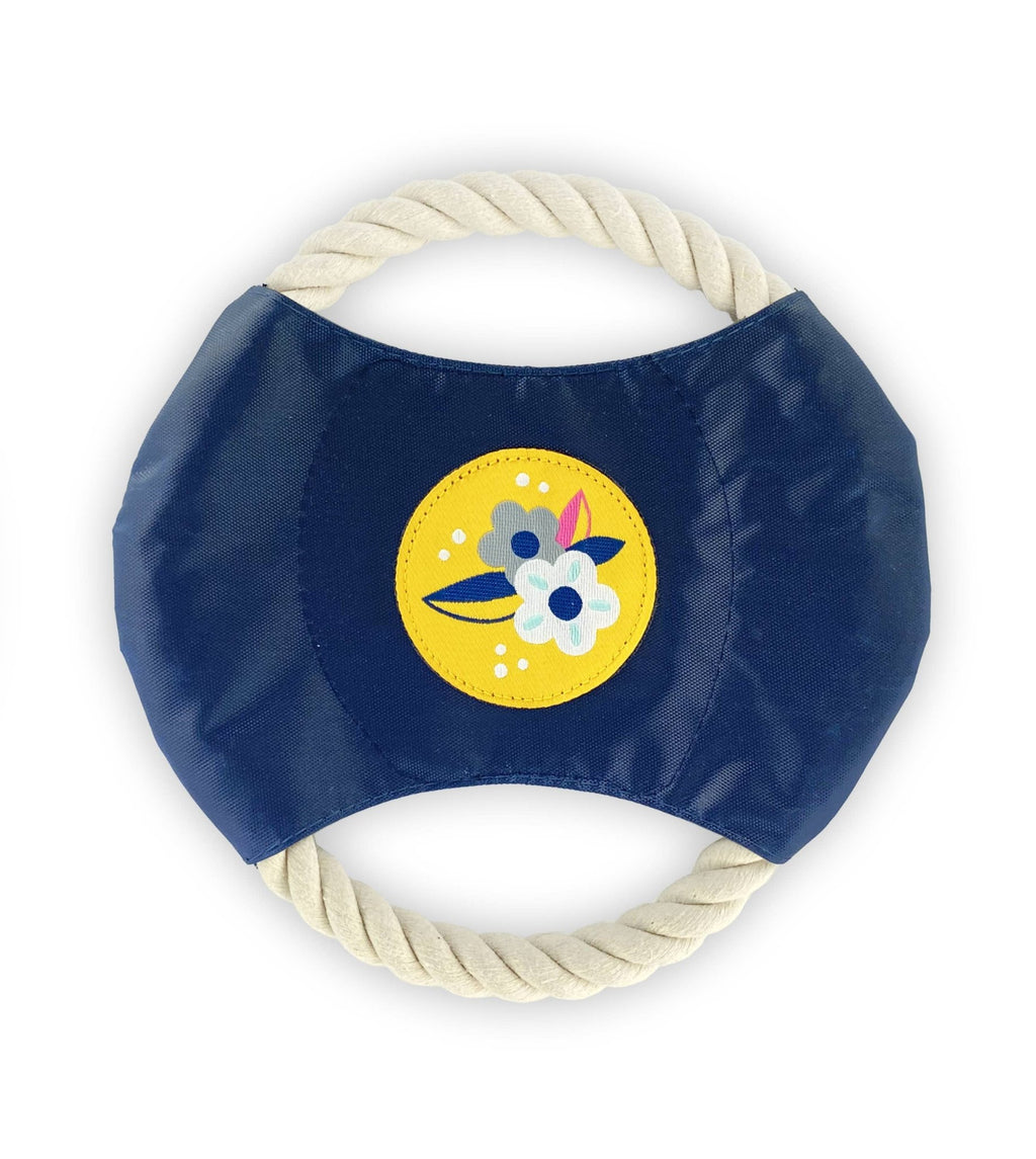 Rope Disc Toy - Flower - Cargo's Cargo