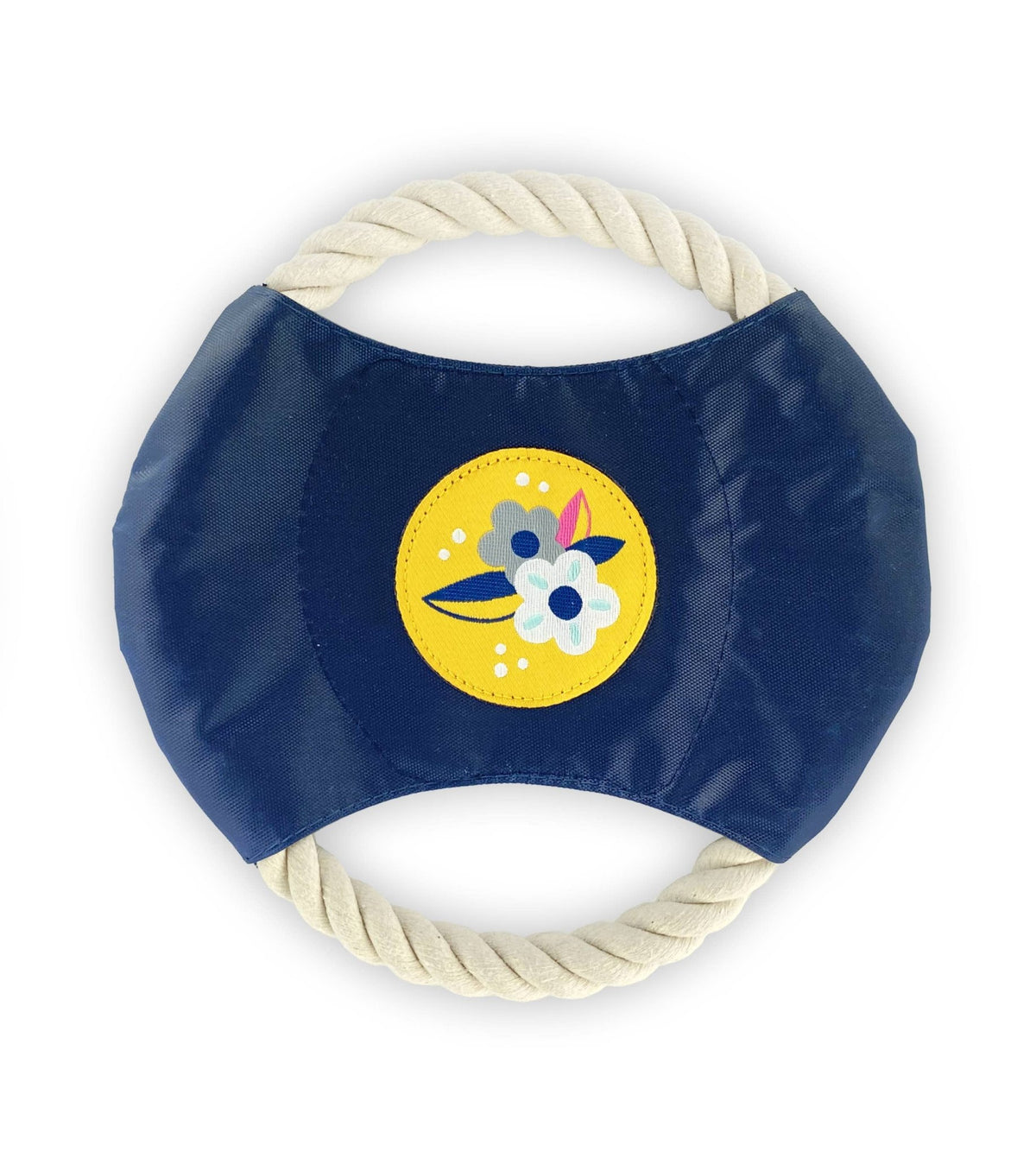 Rope Disc Toy - Flower - Cargo's Cargo