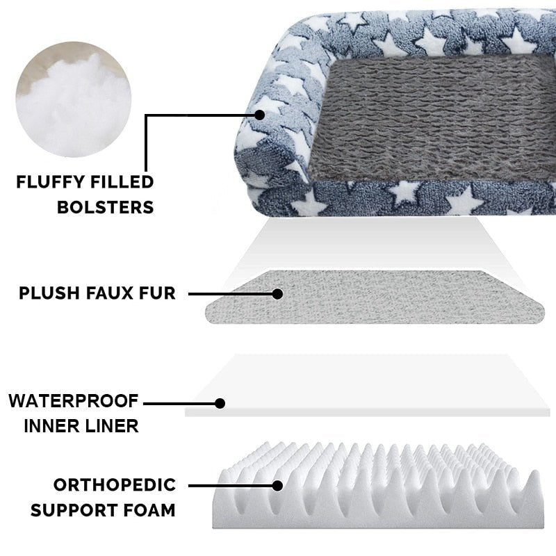 Ultra comfy Dog Bed with Thickened Cushion - Cargo's Cargo